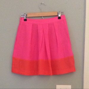 J Crew silk skirt with pockets, SZ 0