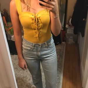 Capulet Cara Lace Up Bodysuit