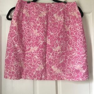 Pink Lilly Pulitzer skirt
