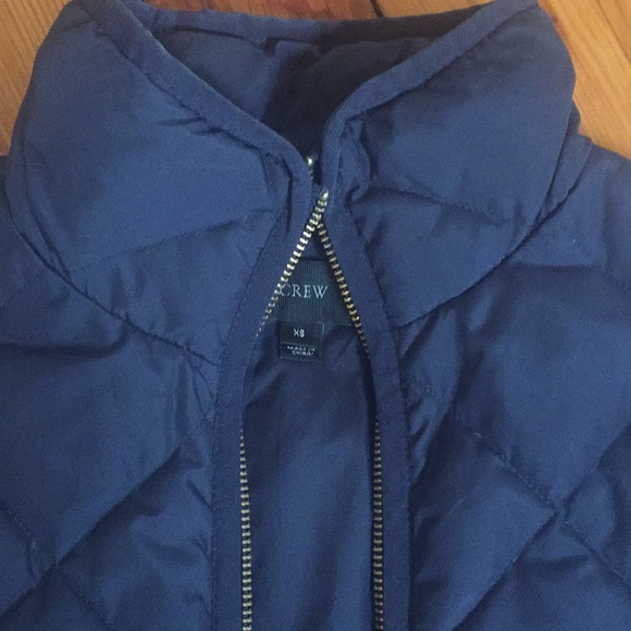 J.crew Excursion navy classic puff vest - size XS - Picture 3 of 4