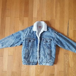 Vintage Levi's Sherpa Trucker Jacket Size M