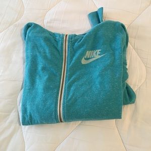 Nike hooded zip up