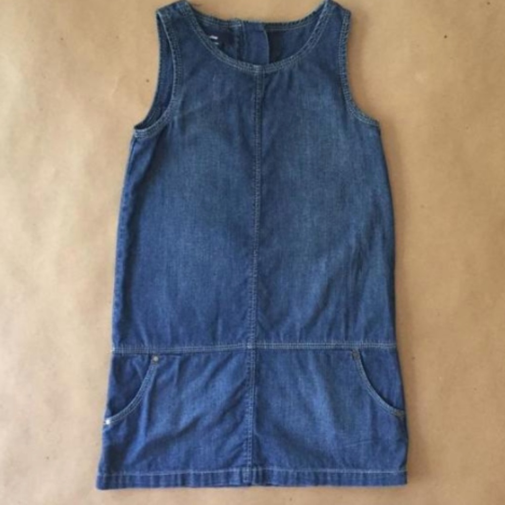 Gap Kids denim romper dress