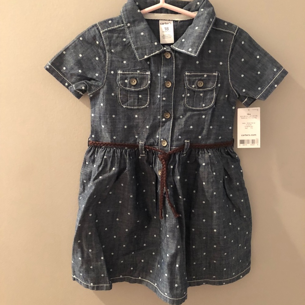 ***Carters Denim Dress***