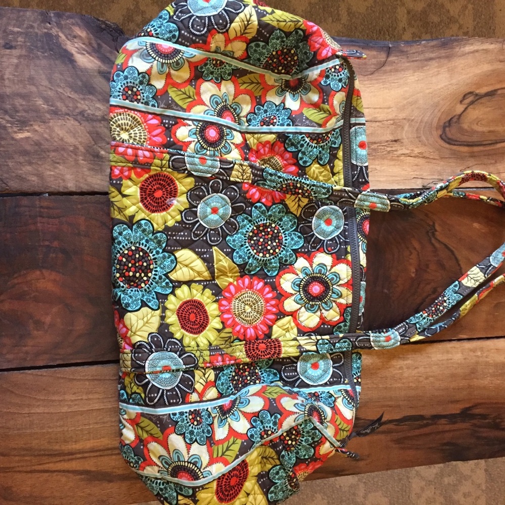 Vera Bradley Flower Power large duffel
