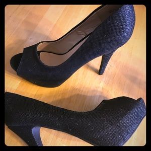 Wet seal glitter high heels