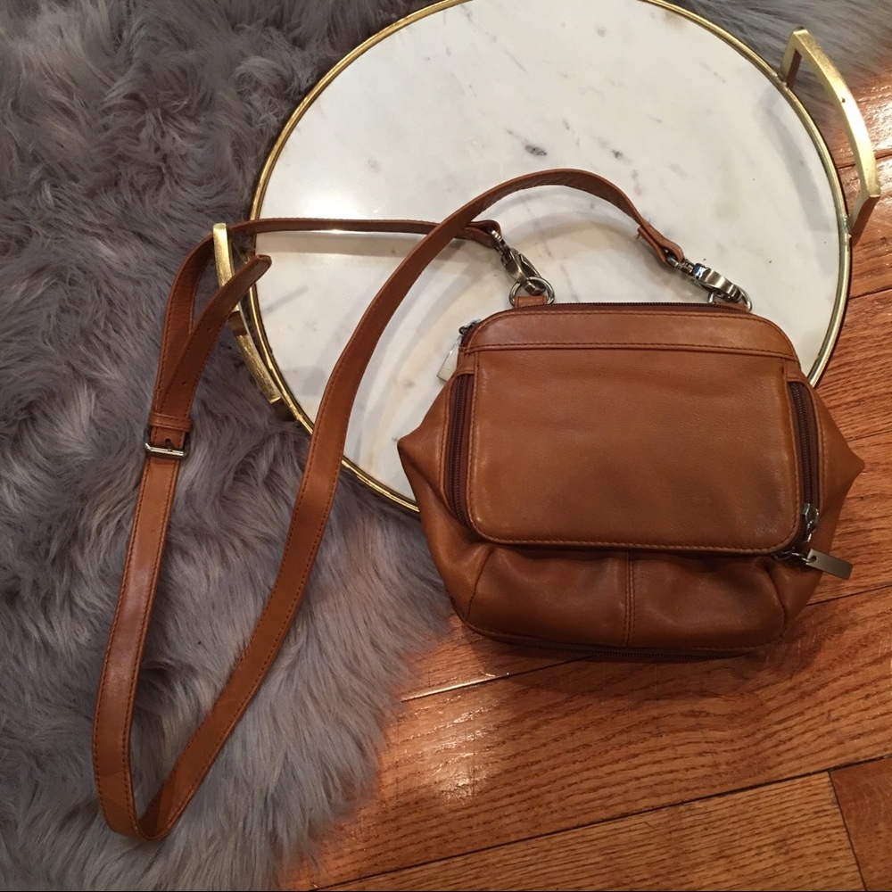 Leather hobo The Walking Company Crossbody