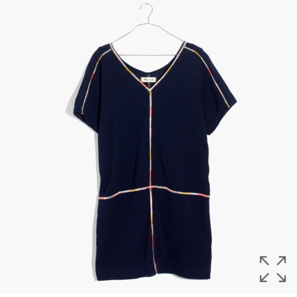 NOT AVAILABLE Madewell embroidered easy dress