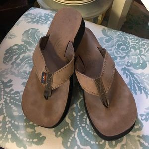 Brown Rainbow Wedges