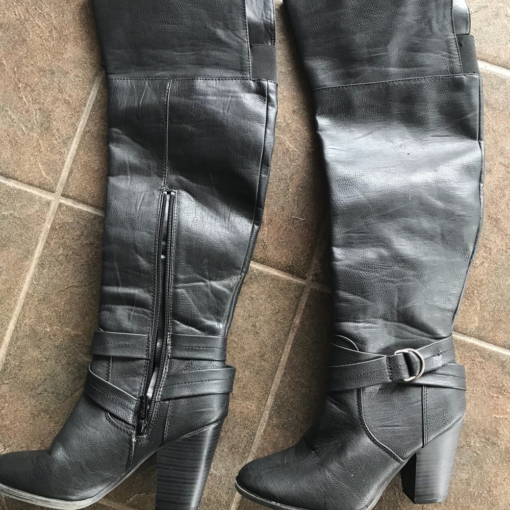 Knee high boots