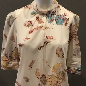 Women's Theory Silk Blouse size P