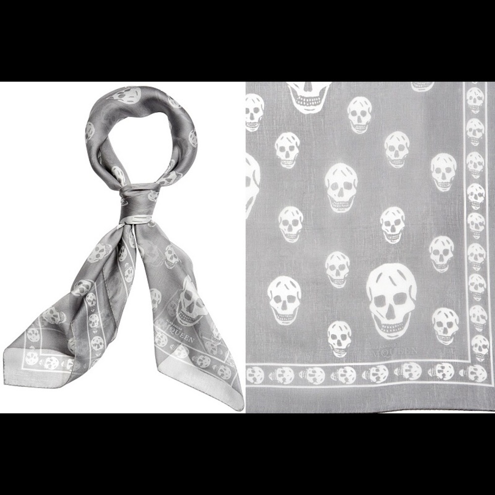Authentic Alexander McQueen Silk Scarf