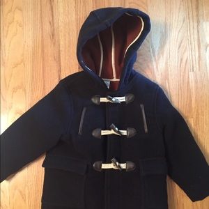 Zara Baby Wool Toggle Coat 24-36 Months.