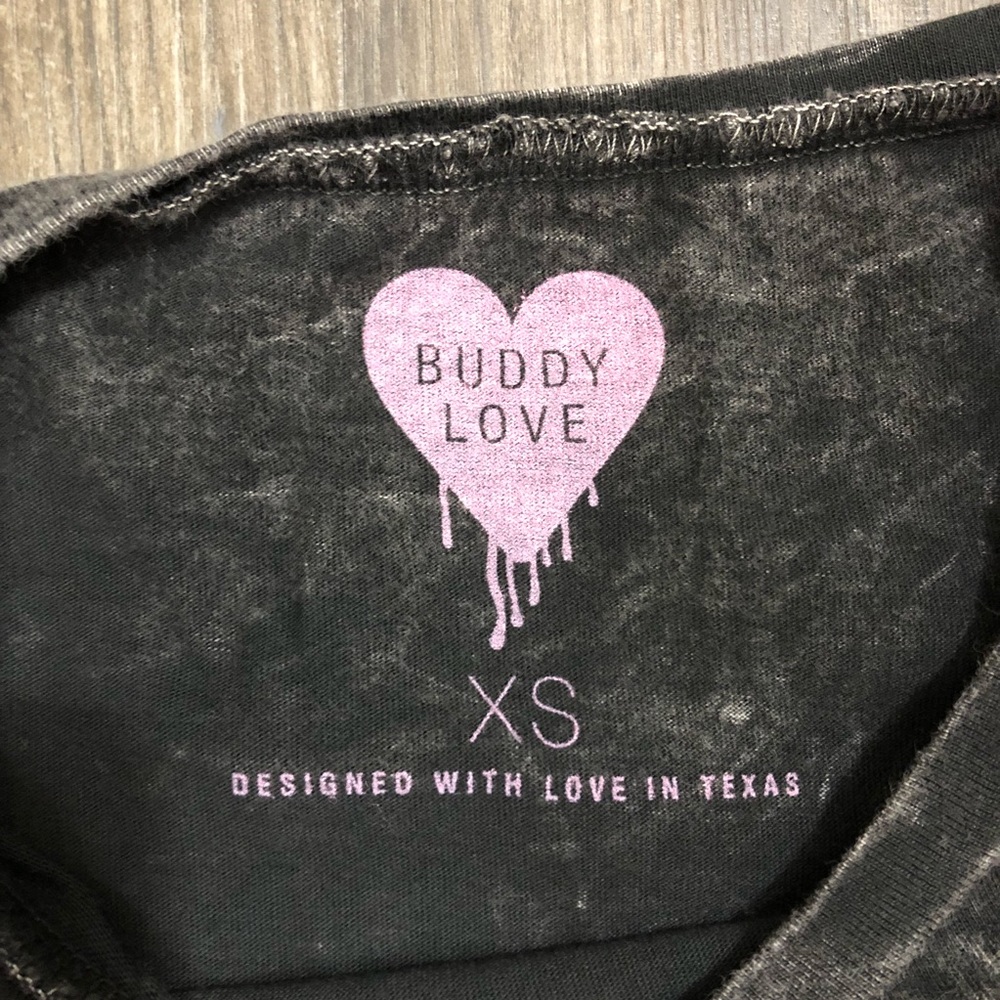 Buddy Love Grey Beer Drinking Babe T-shirt - Picture 5 of 6