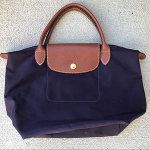 Purple Longchamp Bag