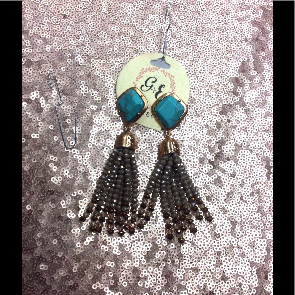 Turquoise Drop Earrings