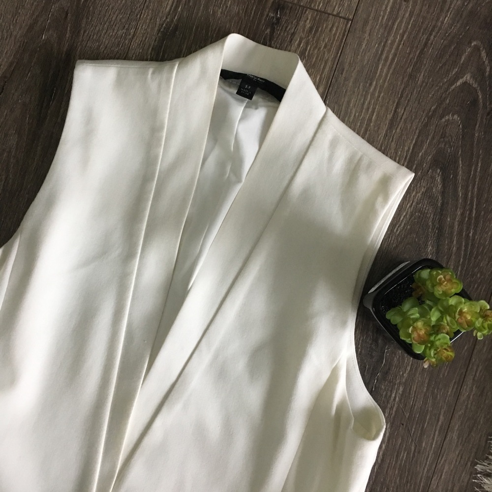 Sleeveless Blazer Vest