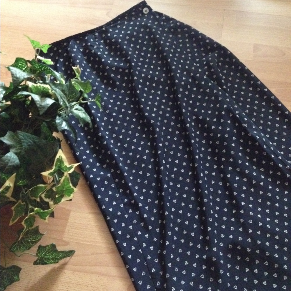 Liz Claiborne Faux Wrap Maxi Skirt