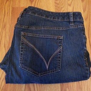 Lane Bryant stretch flare jeans