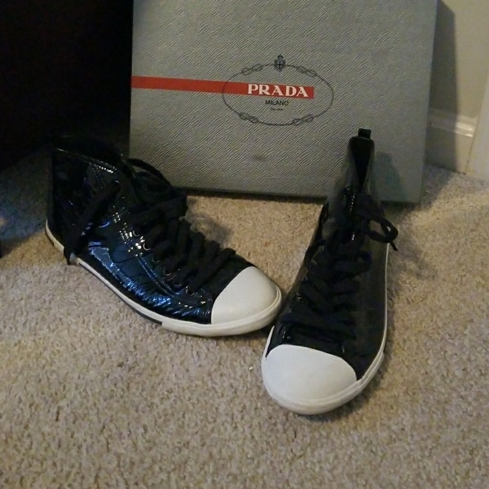 Patent Leather high tops
