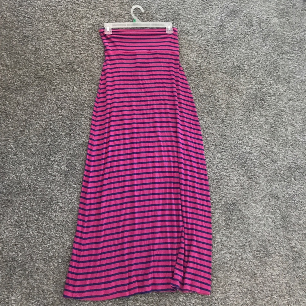 Design History striped skirt