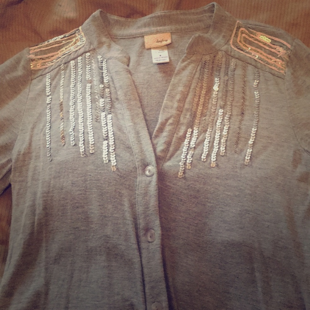 Daytrip sequined top size small
