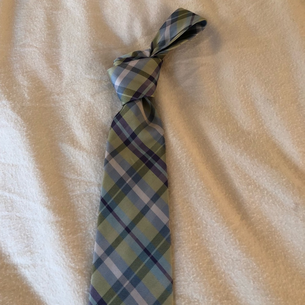 Merona green tie; perfect for Easter