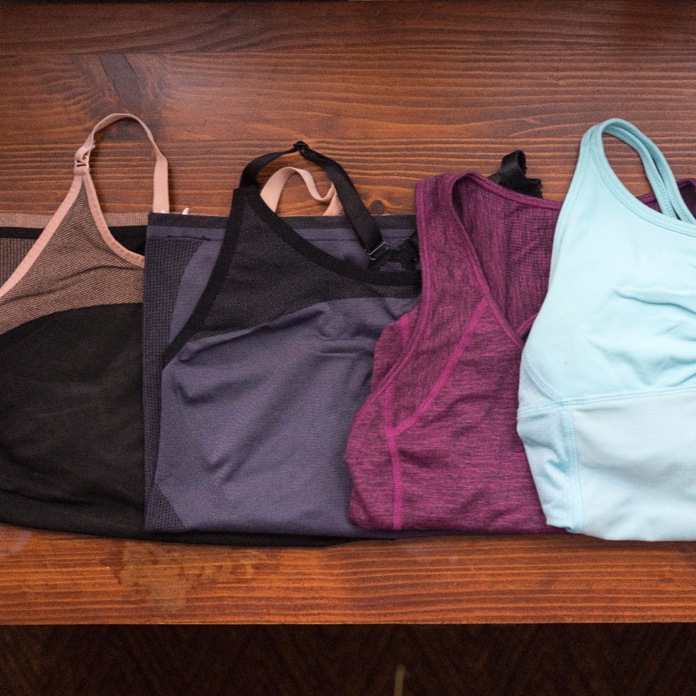 Bundle of 4 Workout / Exercise / Athletic Tank Top