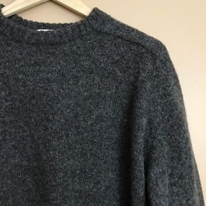 Eddie Bauer 100% Wool Crewneck Sweater