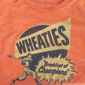 Wheaties "Breakfast of Champions" vintage T Shirt