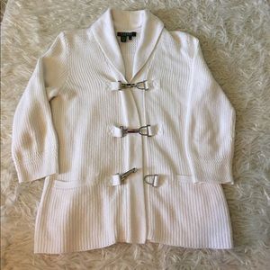 Lauren Ralph Lauren Cardigan Medium NWOT