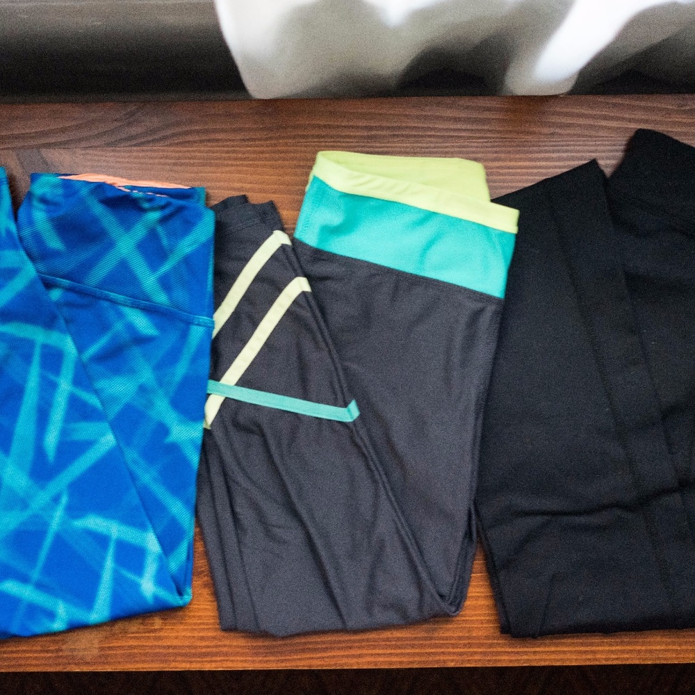 Bundle of 3 Workout / Exercise / Athletic Leggings