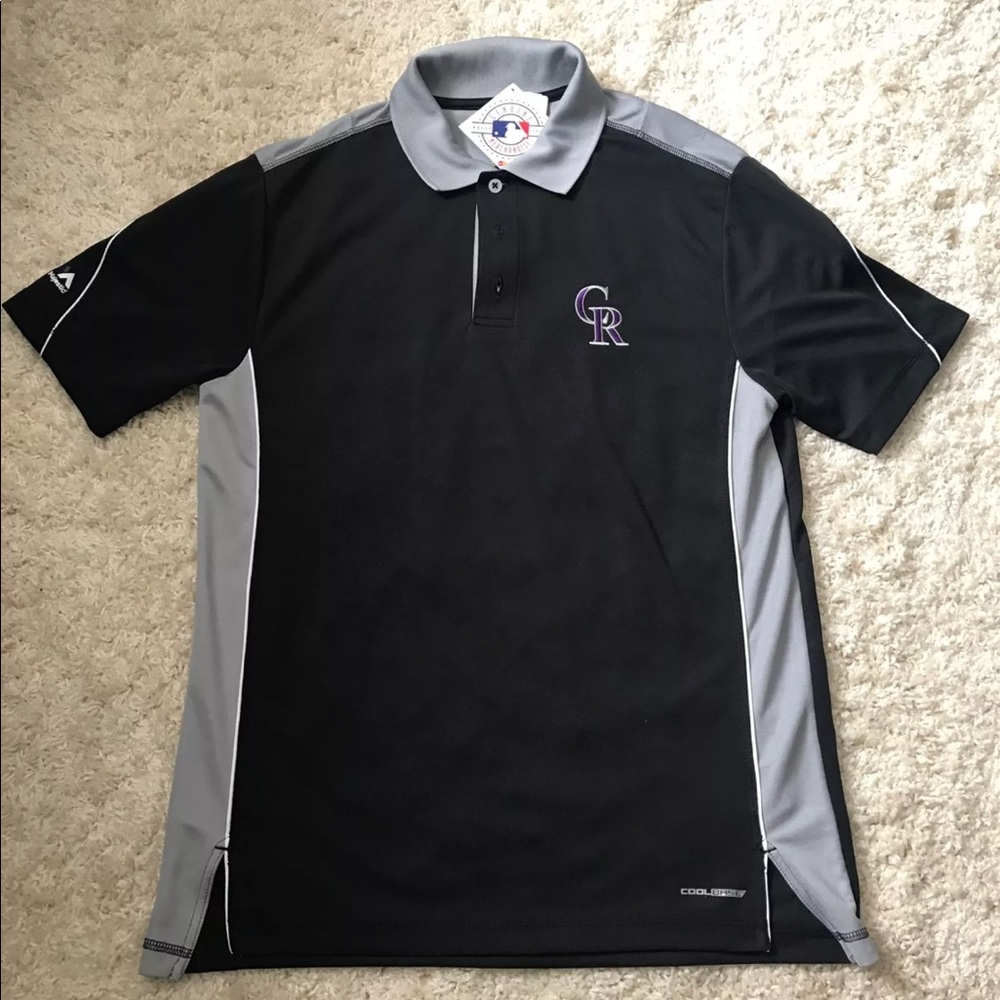 Colorado Rockies Men’s Polo size large