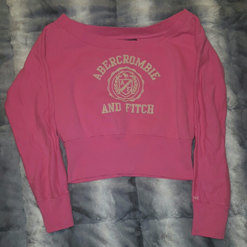 Abercrombie & Fitch off the shoulder sweatshirt