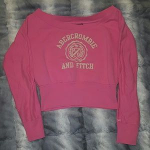 Abercrombie & Fitch off the shoulder sweatshirt