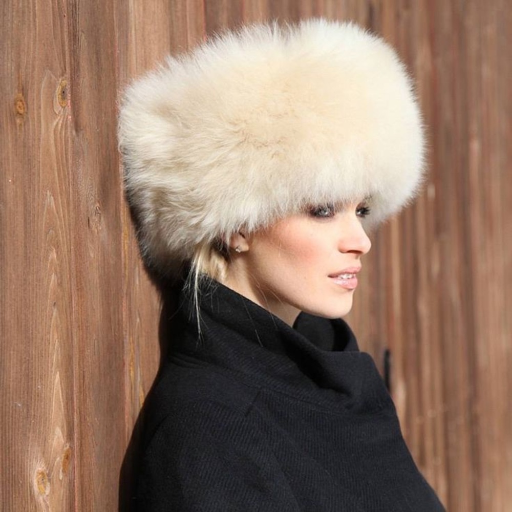 Saks Fifth Avenue REAL fur hat - GORGEOUS!