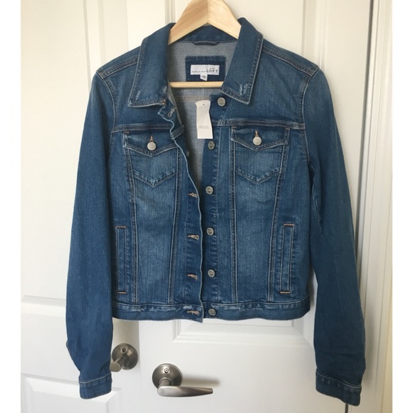 the loft jean jacket