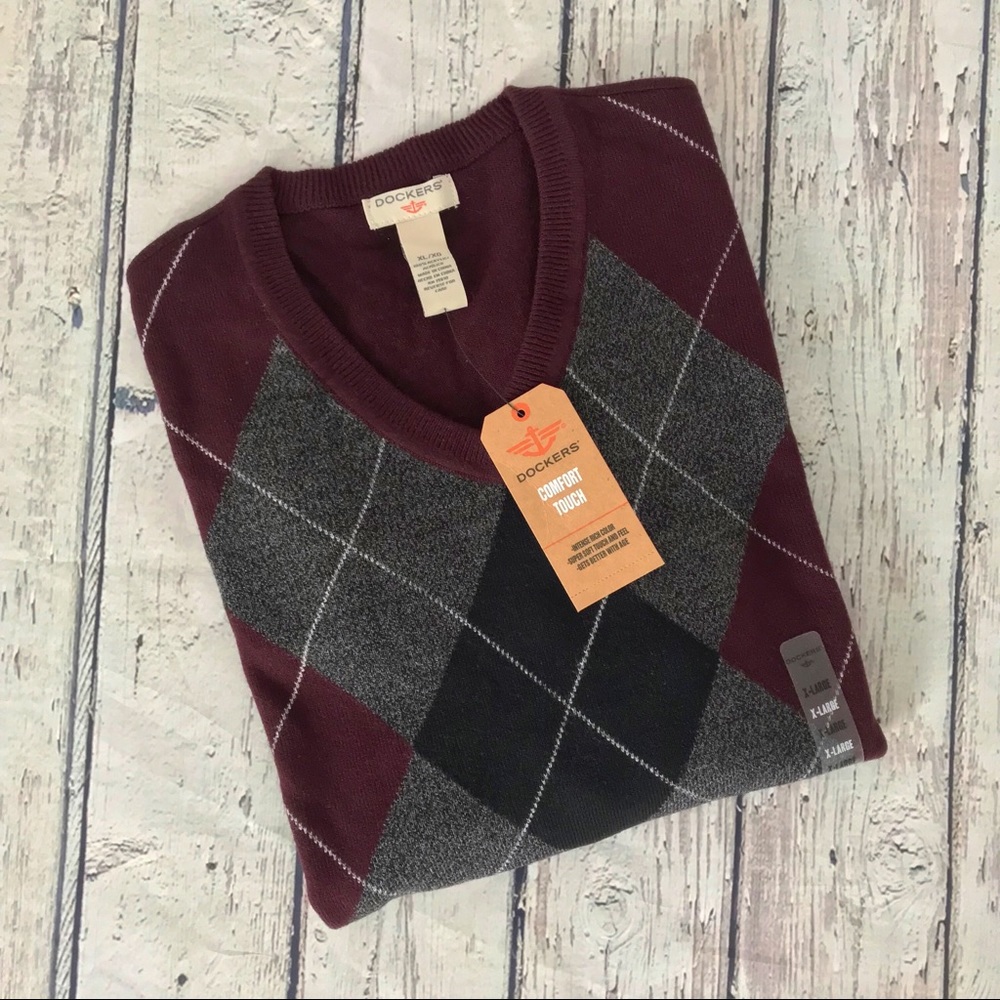 Burgundy Sweater