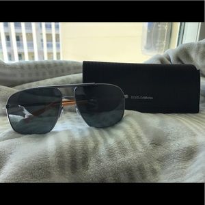 Dolce & Gabbana Aviator with Polarized Gray Lens
