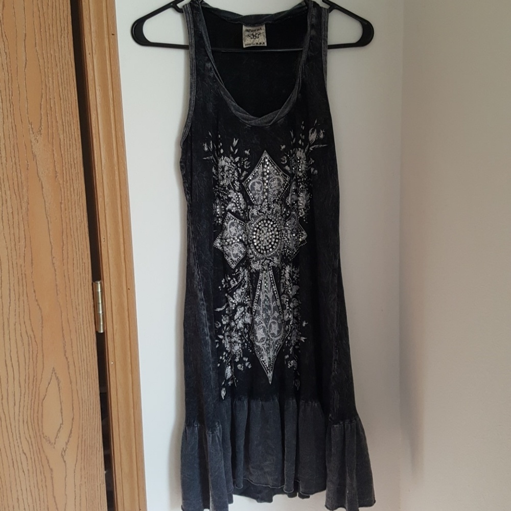 Vocal rhinestone dress