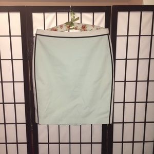 Club Monaco colorblock pencil skirt 10