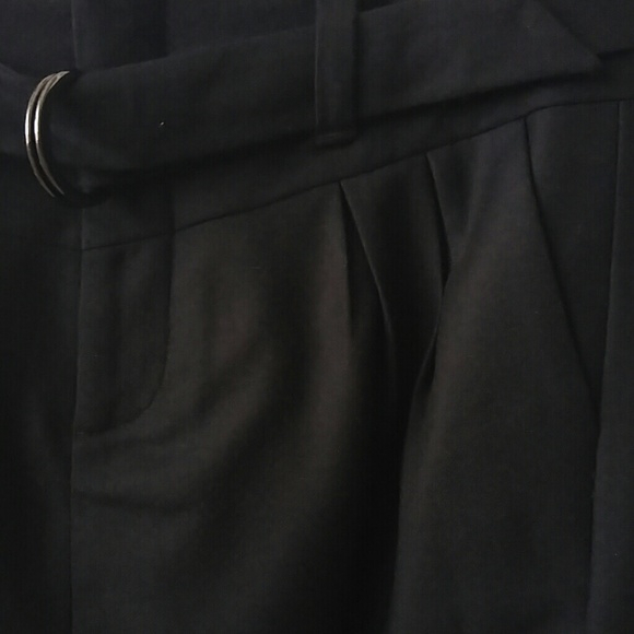 Banana Republic Black Belted Wool Skirt - Picture 3 of 5