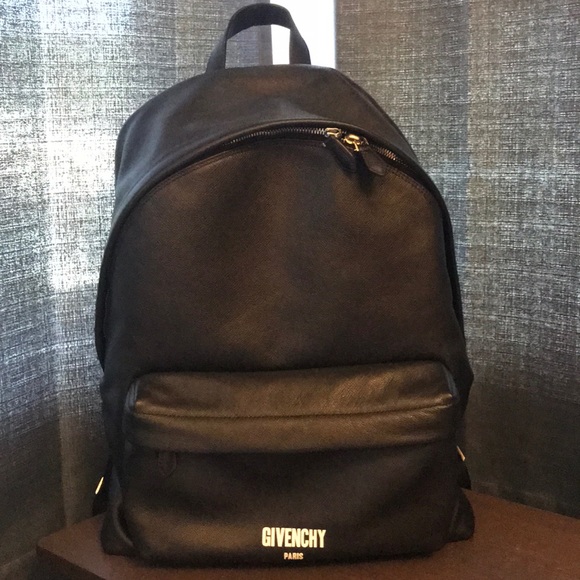 New Givenchy Printed Logo Leather Backpack main image 5