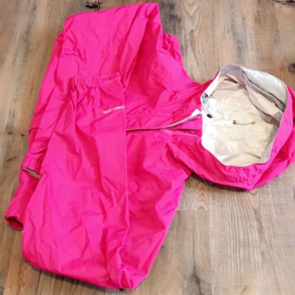 North Face raincoat