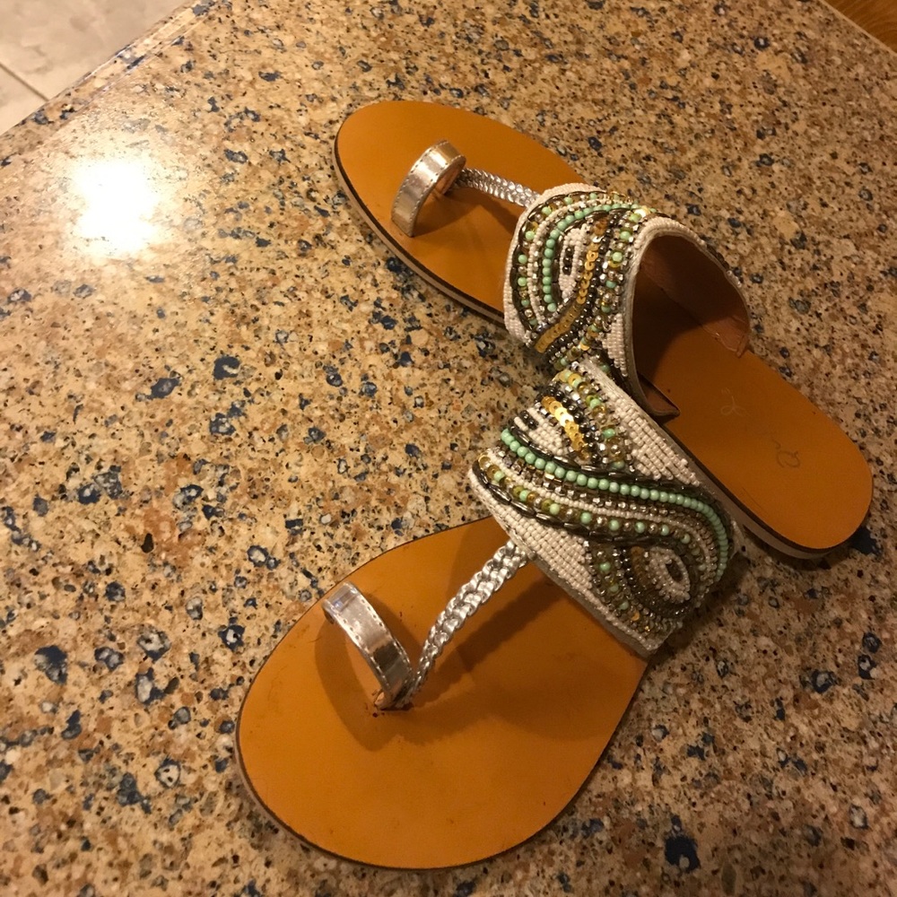 Beaded Sandals