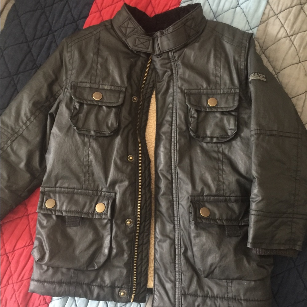 H&M boys black jacket