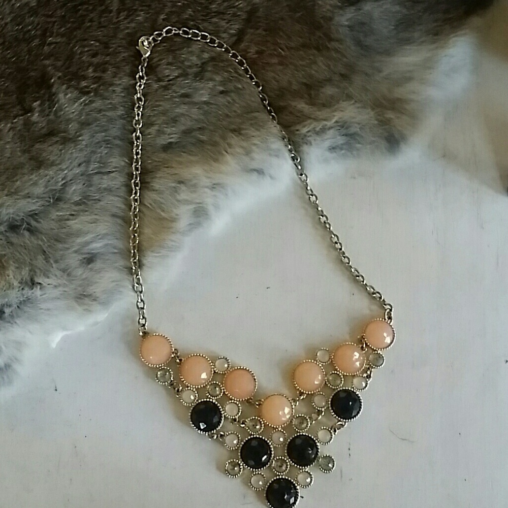 Bubble statement necklace