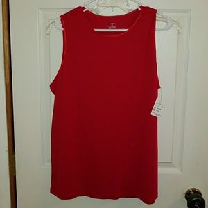 Red cj banks sleeveless top