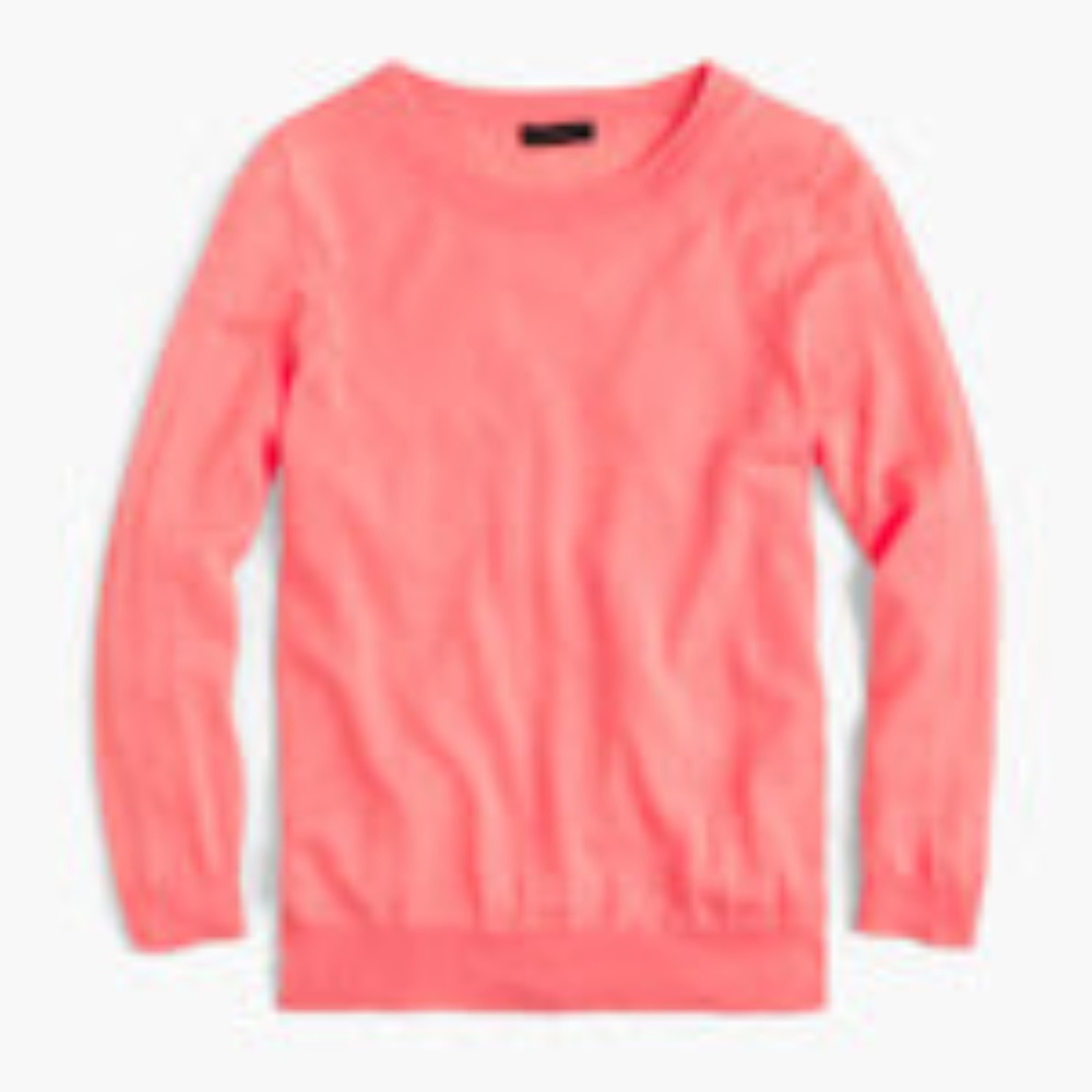 NWT J Crew Tippi Sweater in Neon Pink