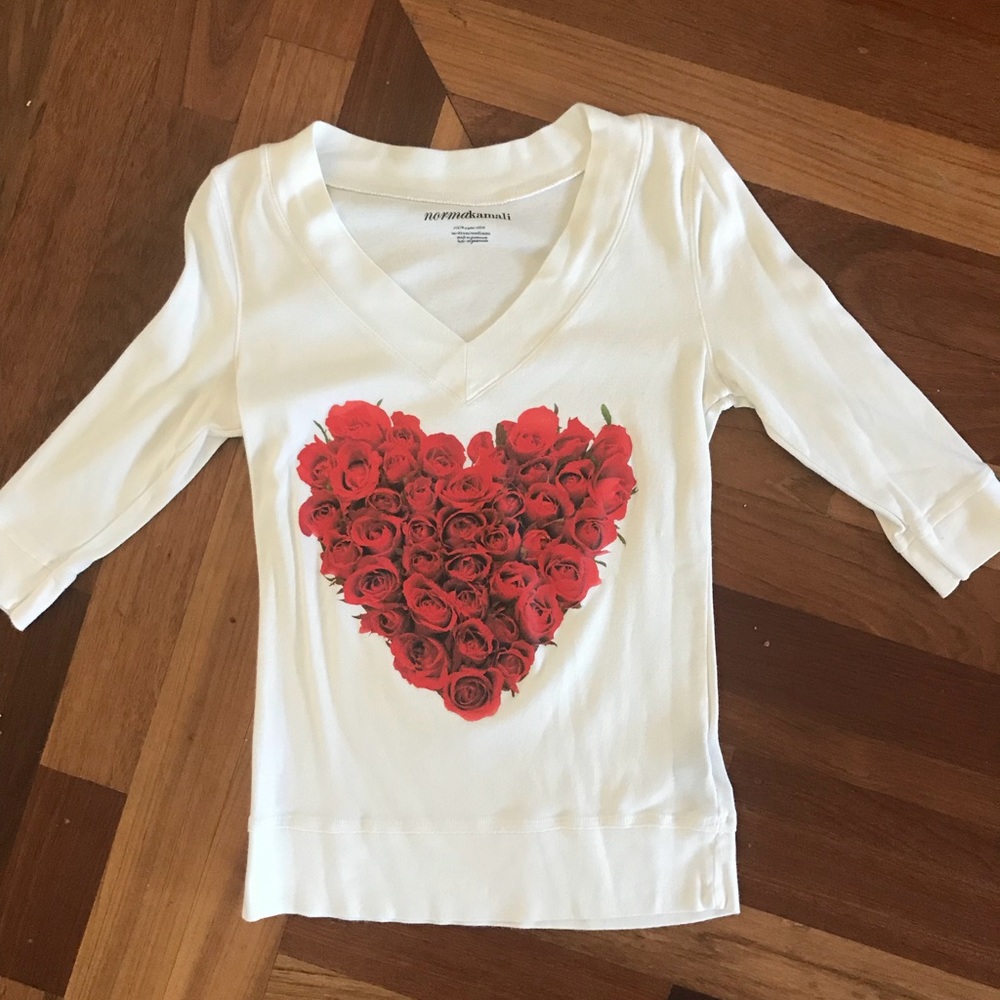 Norma kimali valentines top